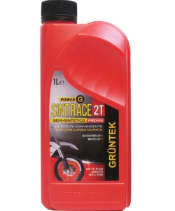 Olio sint race premix 2t 1l lubrificante semi-sintetico moto